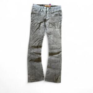 Vintage VTG Y2K Freeparty Denim Corduroy Boot Cut Jeans